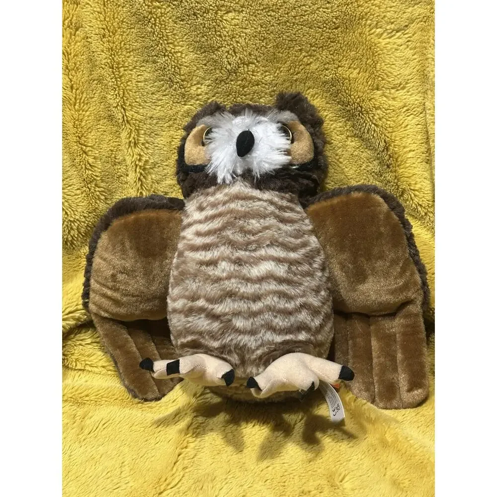 Wild Republic Cuddlekins Great Horned Owl Plush 12
